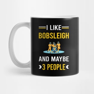 3 People Bobsleigh Bobsled Mug